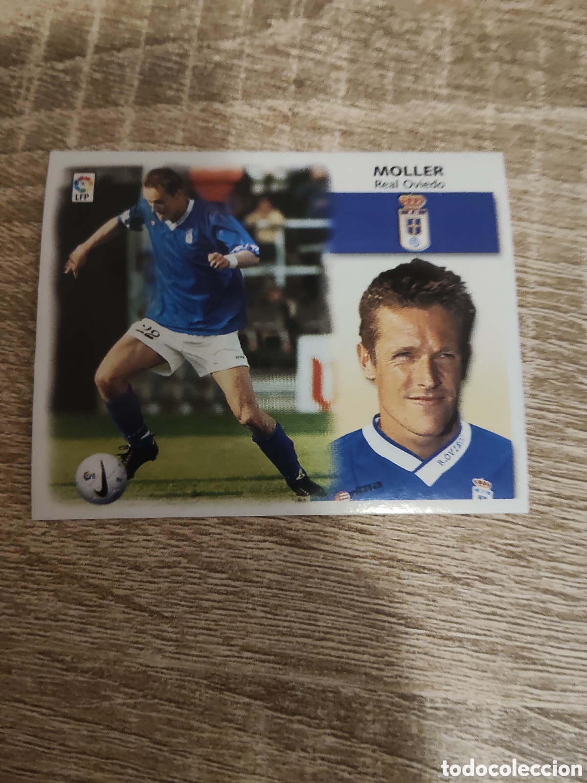 Cromos de f&uacute;tbol: Moller Real Oviedo liga 1999 2000 99 00 ediciones este