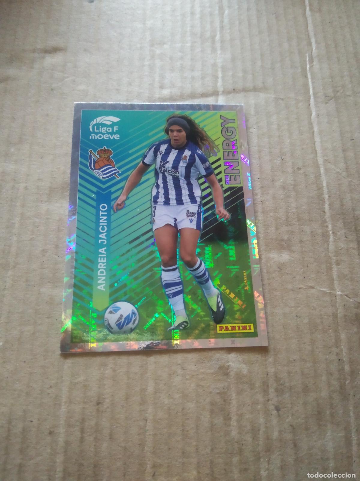 Cartes &agrave; collectionner de Football: 332 ANDREIA JACINTO REAL SOCIEDAD CROMO FUTBOL PANINI LIGA FEMENINA 2025-2026 LIGA F 25-26