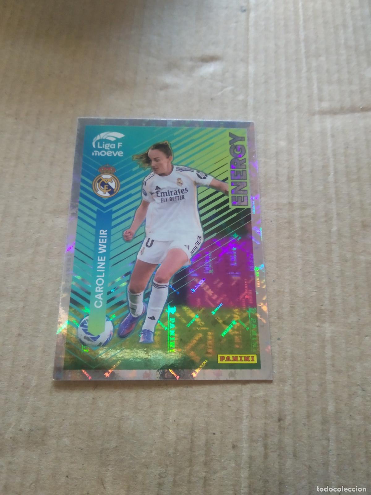 Cromos de f&uacute;tbol: 335 CAROLINE WEIR REAL MADRID CROMO FUTBOL PANINI LIGA FEMENINA 2025-2026 LIGA F 25-26