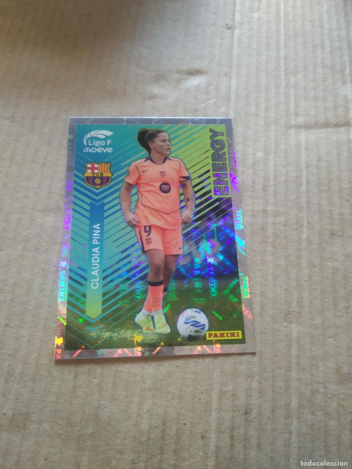 Cromos de f&uacute;tbol: 336 CLAUDIA PINA BARCELONA BAR&Ccedil;A CROMO FUTBOL PANINI LIGA FEMENINA 2025-2026 LIGA F 25-26