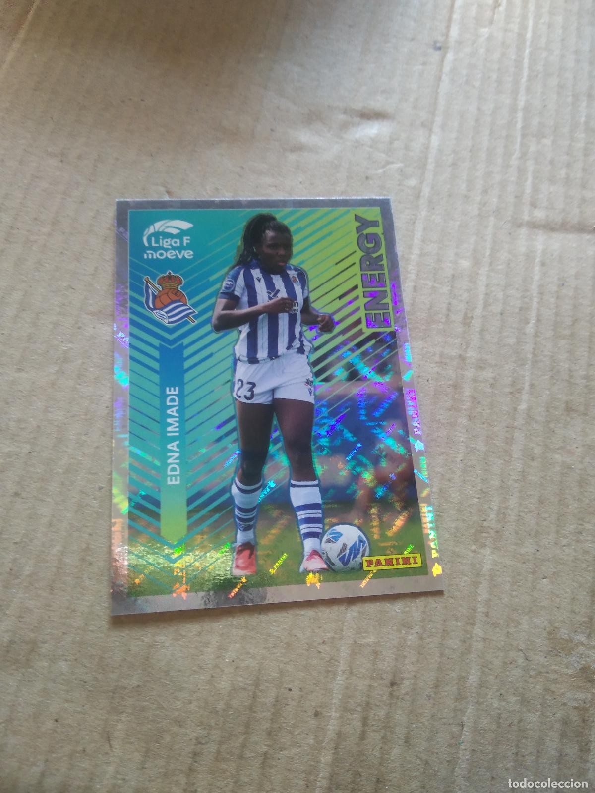 Cromos de f&uacute;tbol: 337 EDNA IMADE REAL SOCIEDAD CROMO FUTBOL PANINI LIGA FEMENINA 2025-2026 LIGA F 25-26