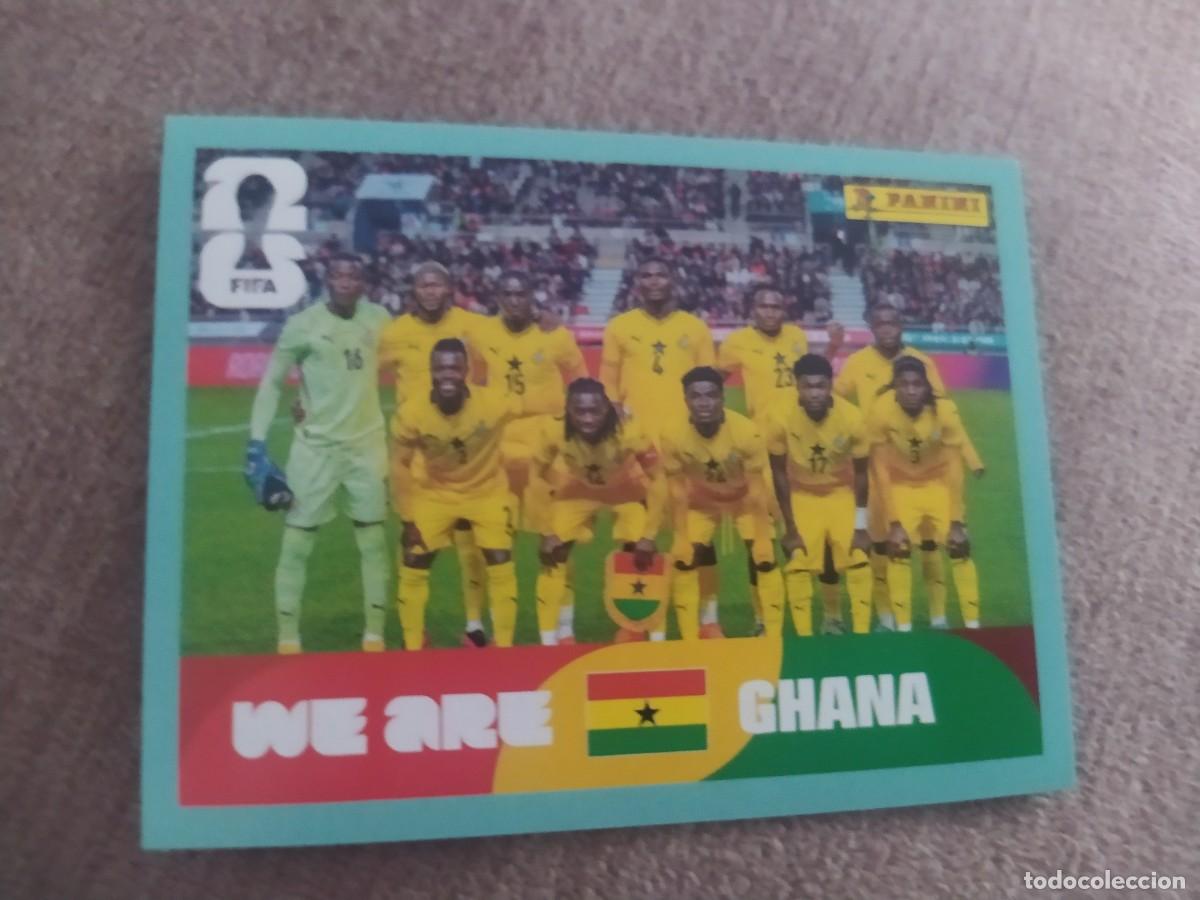 Cromos de f&uacute;tbol: GHA 13 GHA13 EQUIPO Ghana Mundial 2026 Panini
