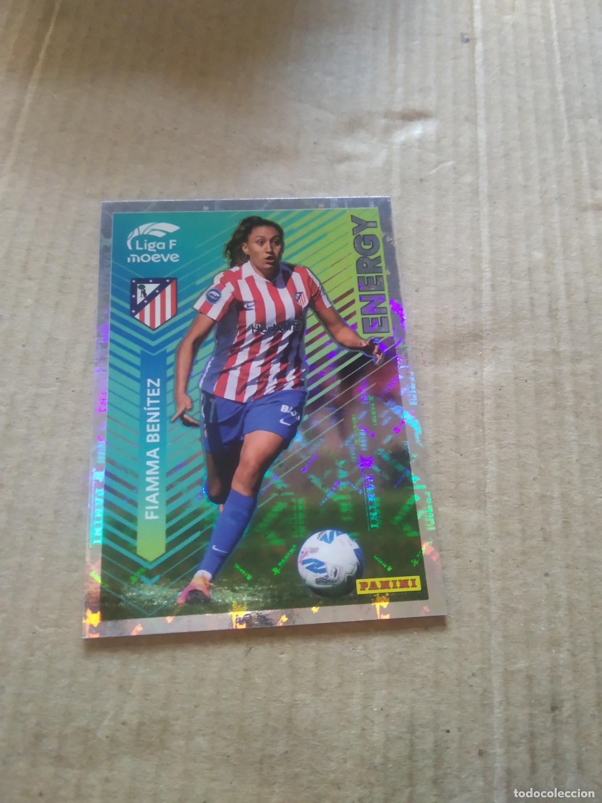 Cromos de f&uacute;tbol: 340 FIAMMA BENITEZ ATLETICO DE MADRID CROMO FUTBOL PANINI LIGA FEMENINA 2025-2026 LIGA F 25-26