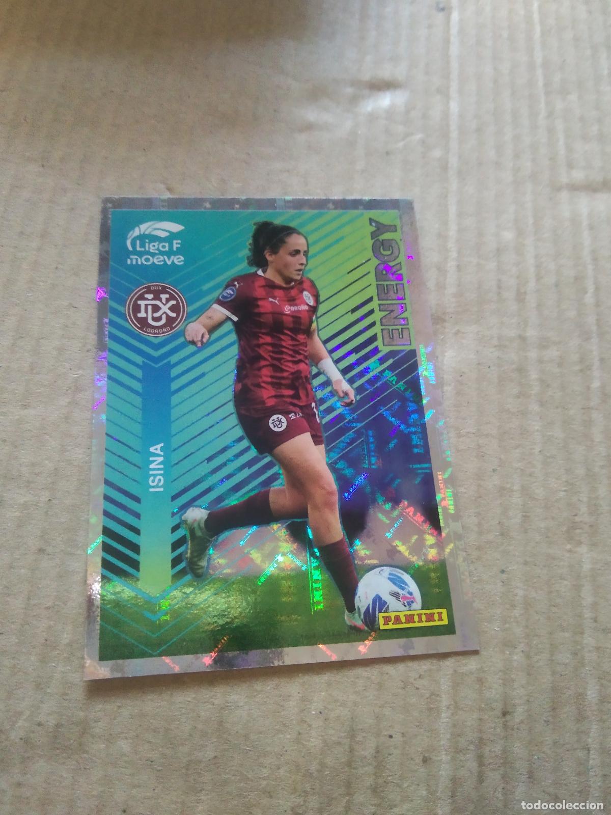 Cromos de f&uacute;tbol: 342 ISINA DUX LOGRO&Ntilde;O CROMO FUTBOL PANINI LIGA FEMENINA 2025-2026 LIGA F 25-26