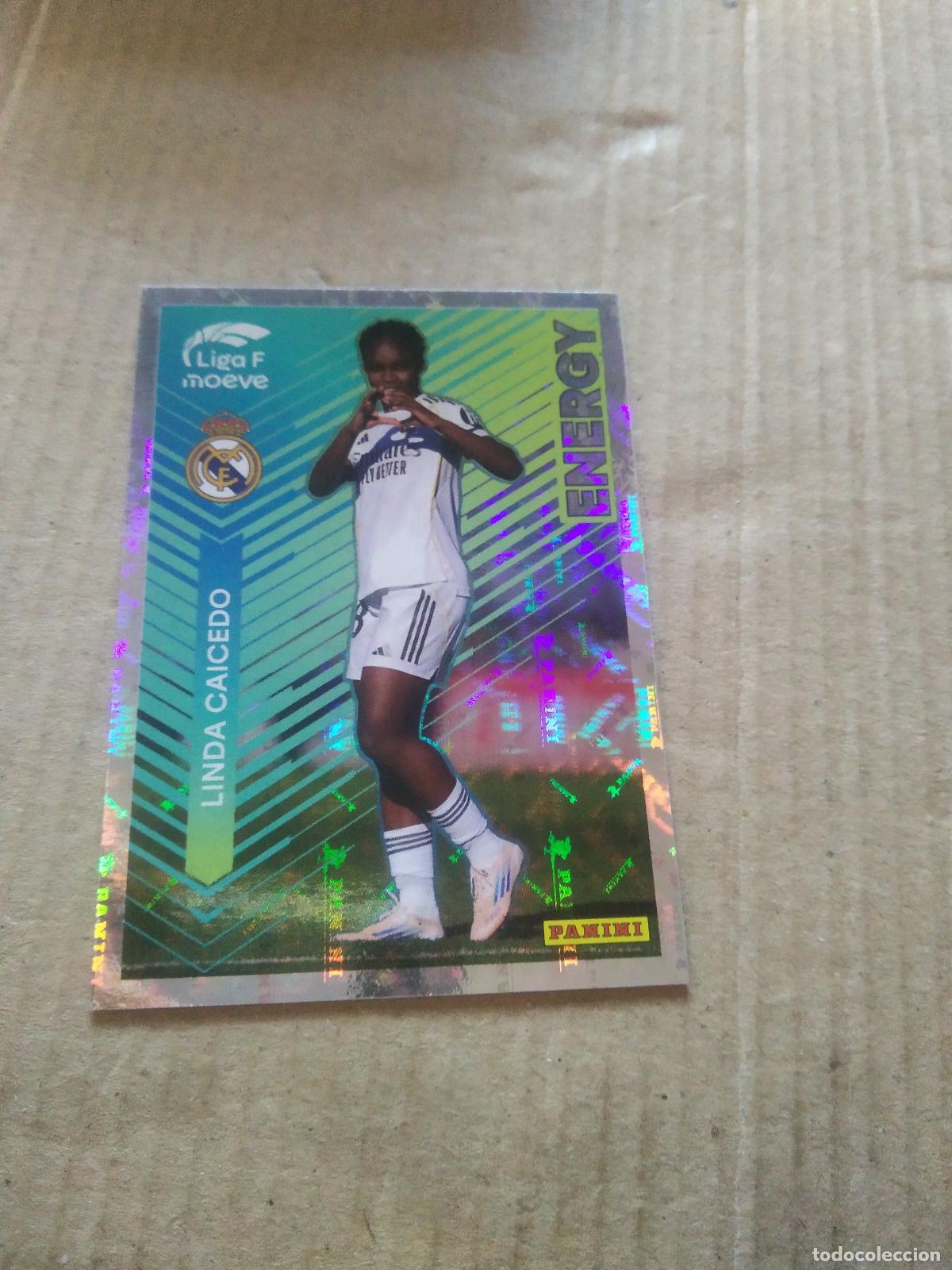 Cromos de f&uacute;tbol: 344 LINDA CAICEDO REAL MADRID CROMO FUTBOL PANINI LIGA FEMENINA 2025-2026 LIGA F 25-26