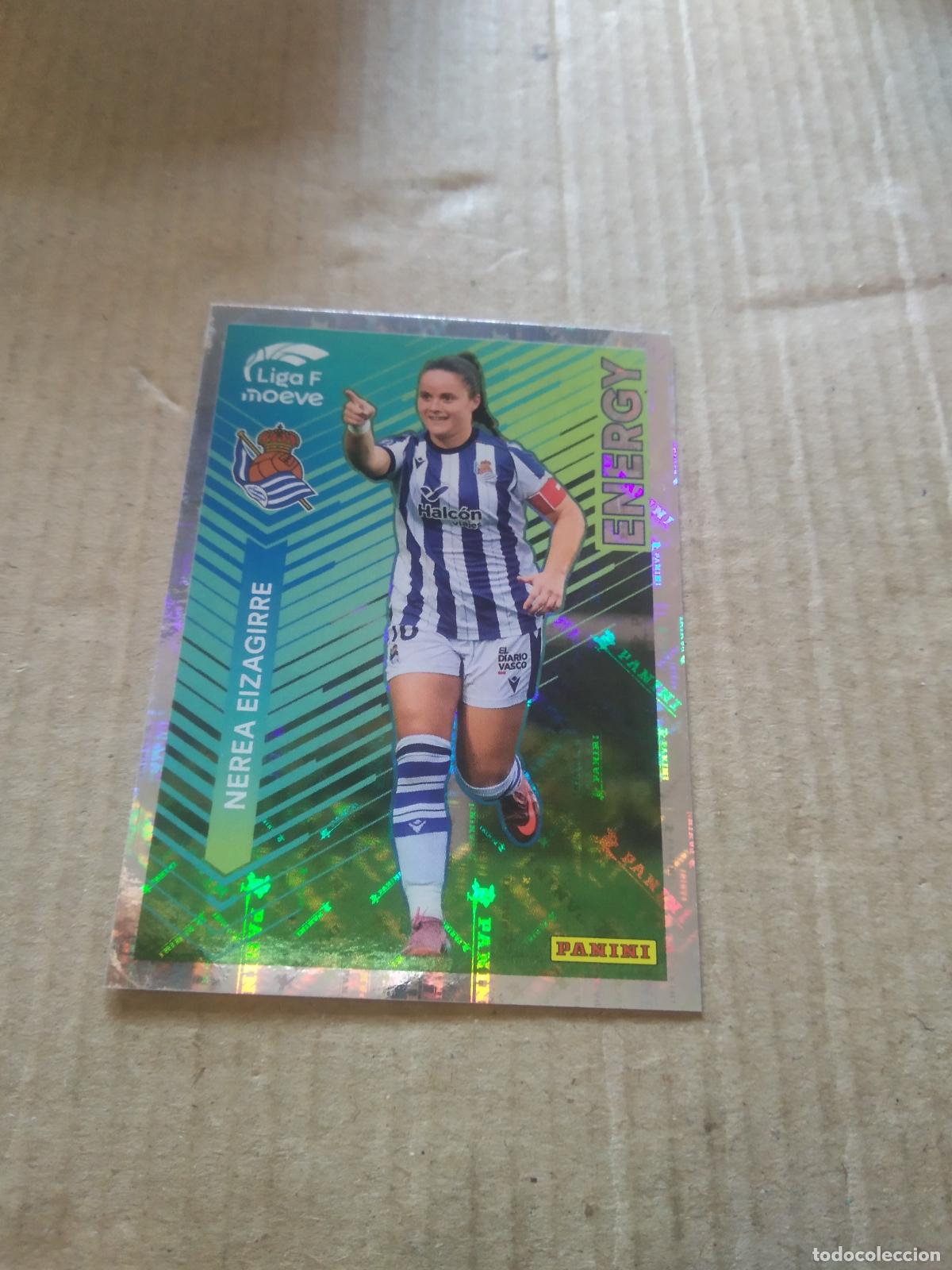 Cromos de f&uacute;tbol: 349 NEREA EIZAGIRRE REAL SOCIEDAD CROMO FUTBOL PANINI LIGA FEMENINA 2025-2026 LIGA F 25-26