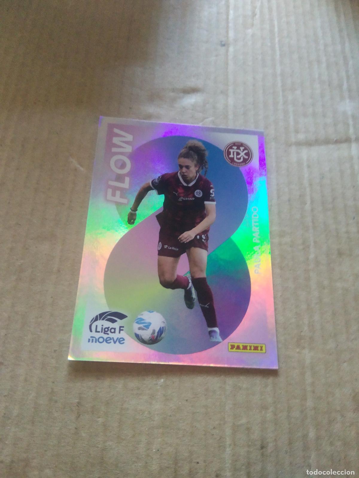 Cromos de f&uacute;tbol: 361 PAULA PARTIDO DUX LOGRO&Ntilde;O CROMO FUTBOL PANINI LIGA FEMENINA 2025-2026 LIGA F 25-26