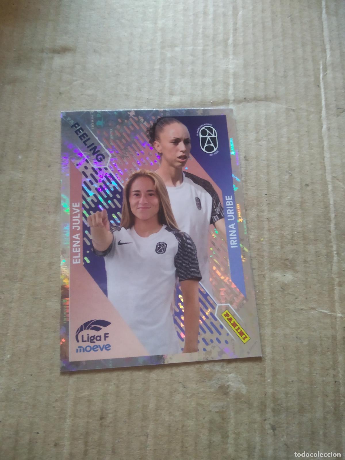 Cromos de f&uacute;tbol: 365 ELENA JULVE IRINA URIBE BADALONA WOMEN CROMO FUTBOL PANINI LIGA FEMENINA 2025-2026 LIGA F 25-26