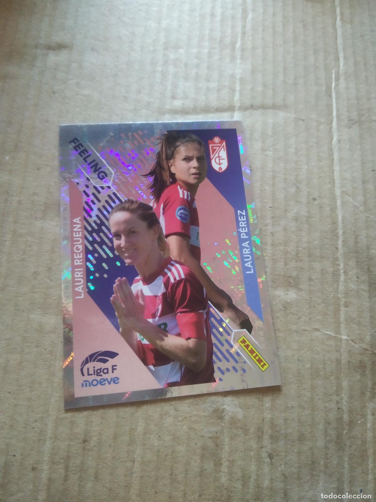 Cromos de f&uacute;tbol: 368 LAURI REQUENA LAURA PEREZ GRANADA CROMO FUTBOL PANINI LIGA FEMENINA 2025-2026 LIGA F 25-26