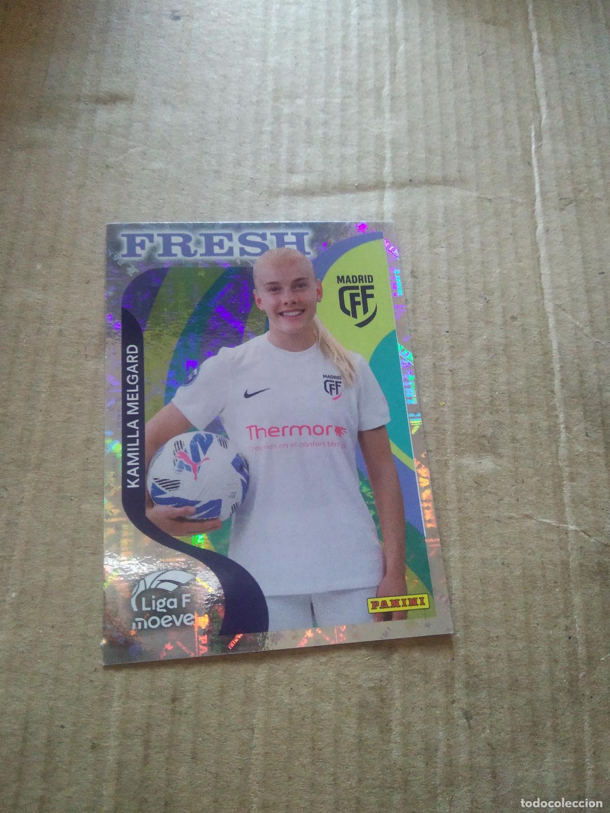 Cromos de f&uacute;tbol: 377 KAMILLA MELGARD MADRID CFF CROMO FUTBOL PANINI LIGA FEMENINA 2025-2026 LIGA F 25-26
