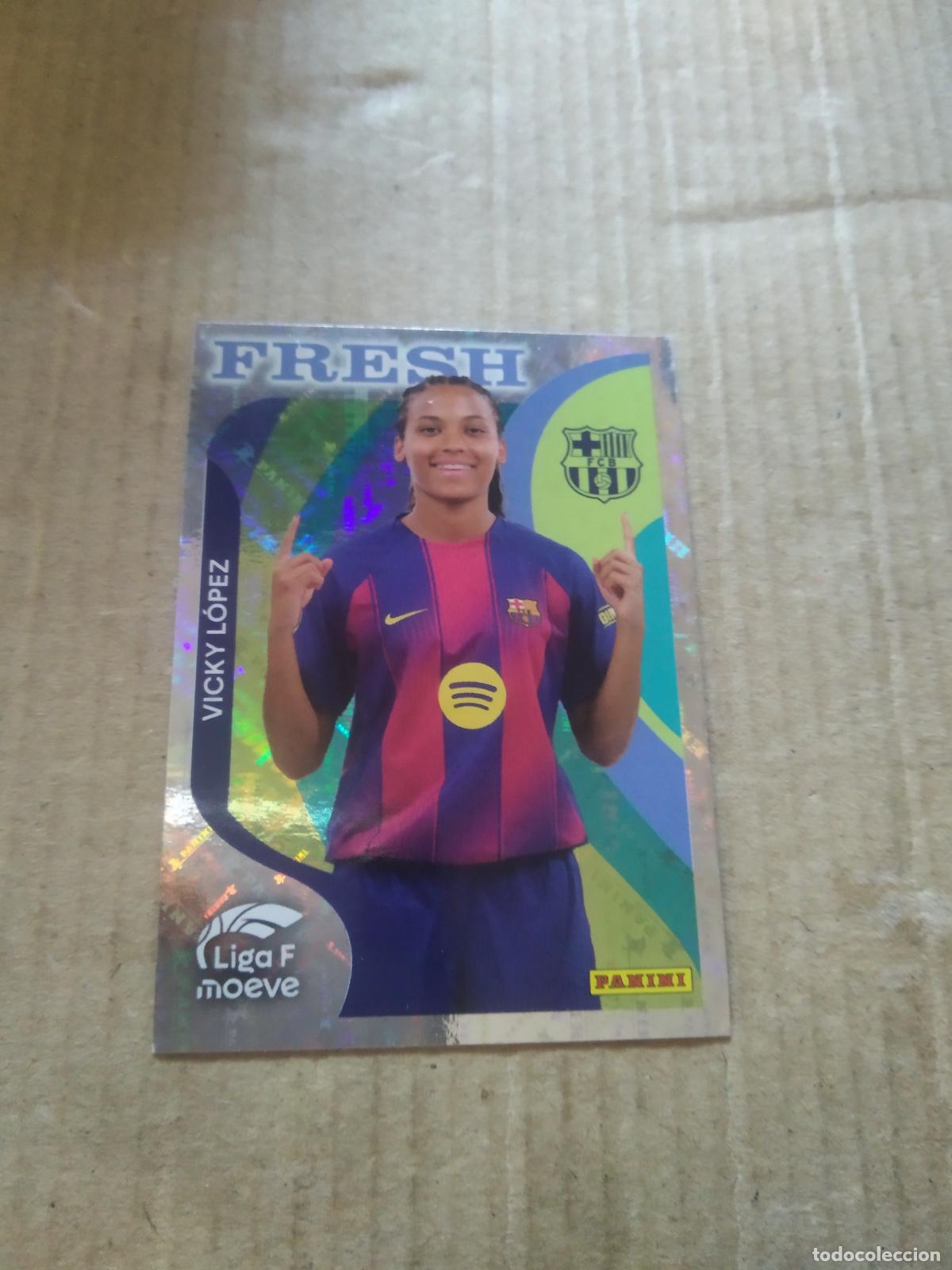 Cromos de f&uacute;tbol: 380 VICKY LOPEZ BARCELONA BAR&Ccedil;A CROMO FUTBOL PANINI LIGA FEMENINA 2025-2026 LIGA F 25-26