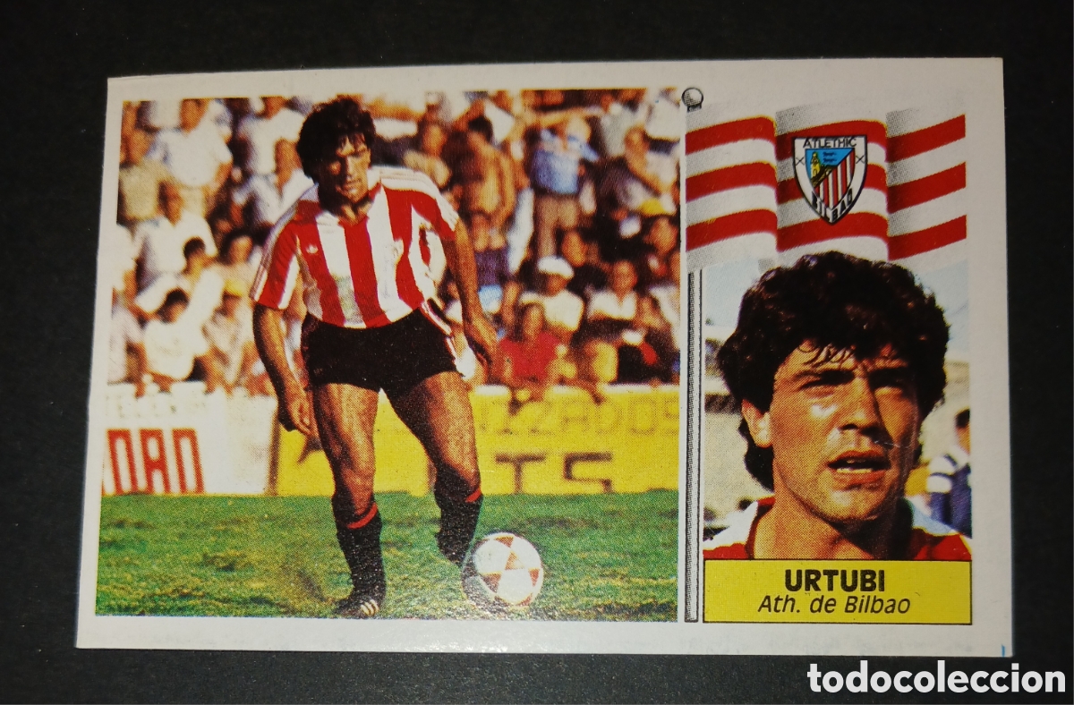 Cromos de f&uacute;tbol: URTUBI - ATHLETIC DE BILBAO - EDICIONES ESTE LIGA 86/87 (1986-1987) - SIN PEGAR