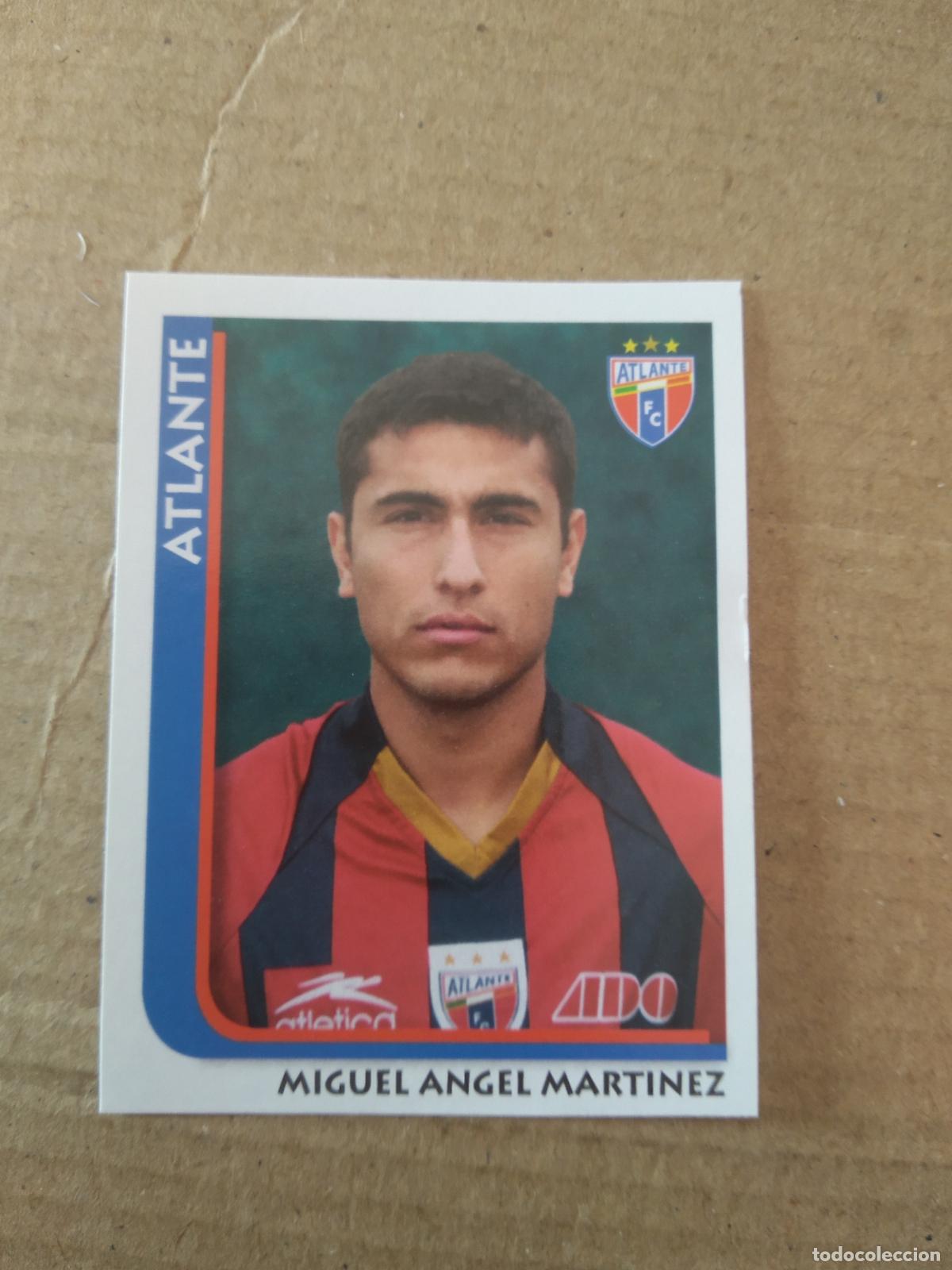 Cromos de f&uacute;tbol: MIGUEL ANGEL MARTINEZ ATLANTE CROMO STICKER ESTAMPA PANINI LIGA M&Eacute;XICO F&Uacute;TBOL SUPERFUTBOL 2009