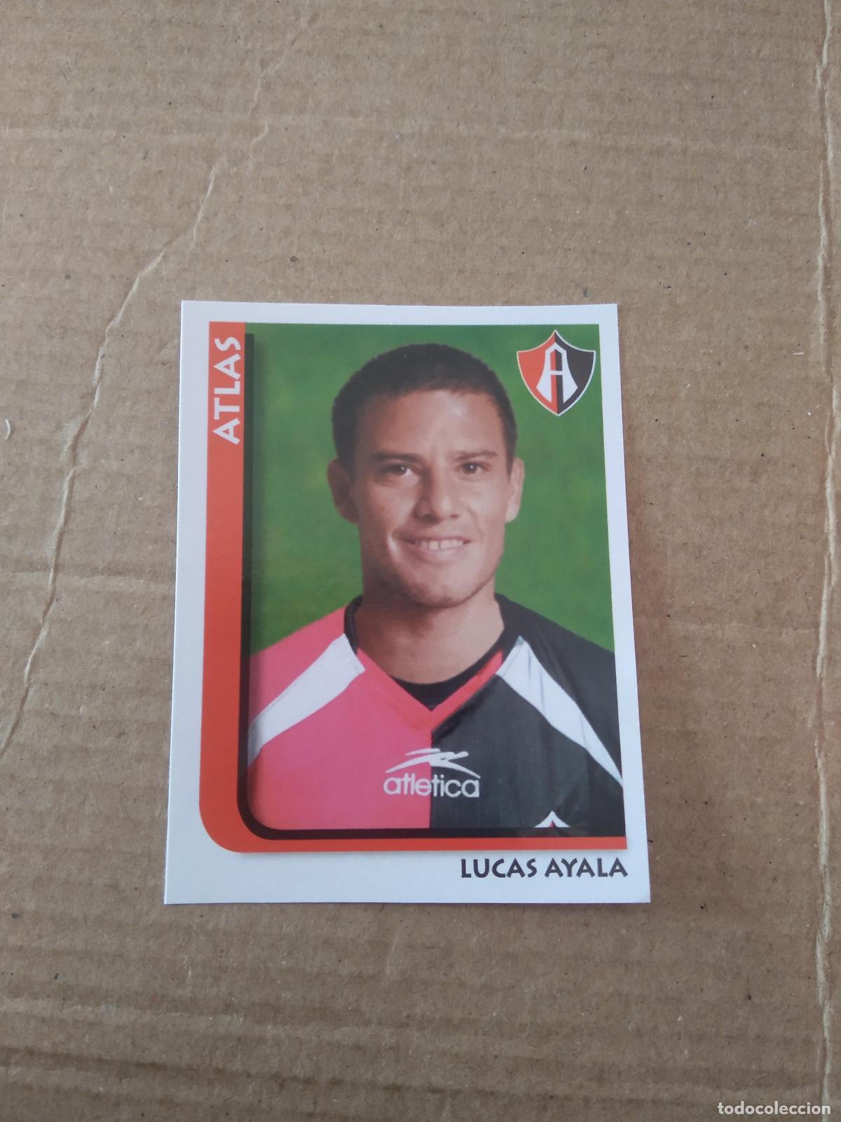 Cromos de f&uacute;tbol: LUCAS AYALA ATLAS CROMO STICKER ESTAMPA PANINI LIGA M&Eacute;XICO F&Uacute;TBOL SUPERFUTBOL 2009