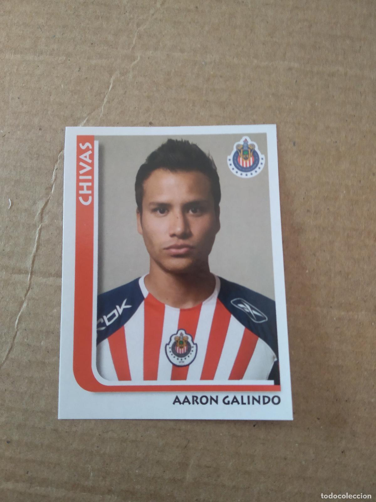 Cromos de f&uacute;tbol: AARON GALINDO CHIVAS CROMO STICKER ESTAMPA PANINI LIGA M&Eacute;XICO F&Uacute;TBOL SUPERFUTBOL 2009