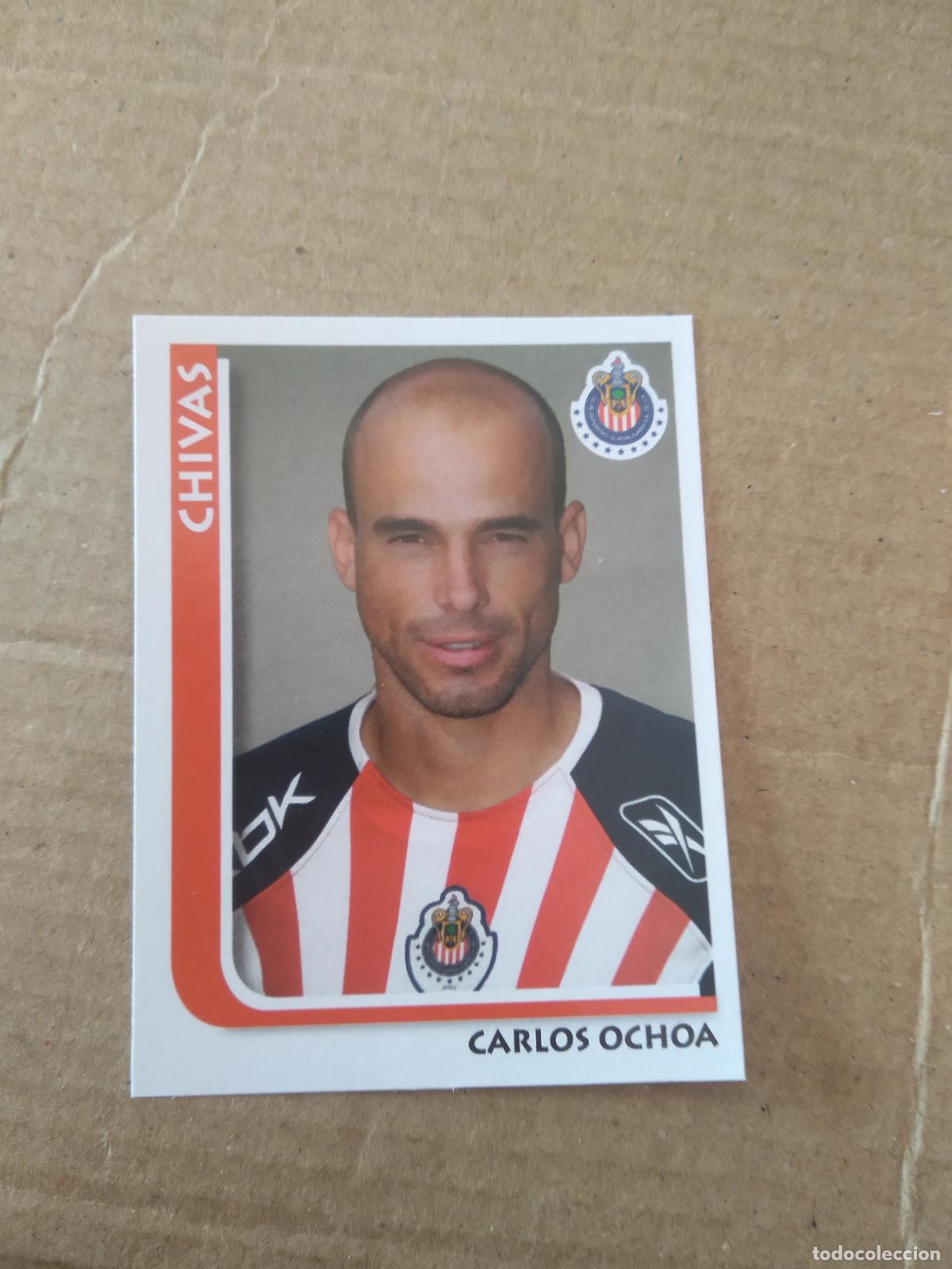 Cromos de f&uacute;tbol: CARLOS OCHOA CHIVAS CROMO STICKER ESTAMPA PANINI LIGA M&Eacute;XICO F&Uacute;TBOL SUPERFUTBOL 2009