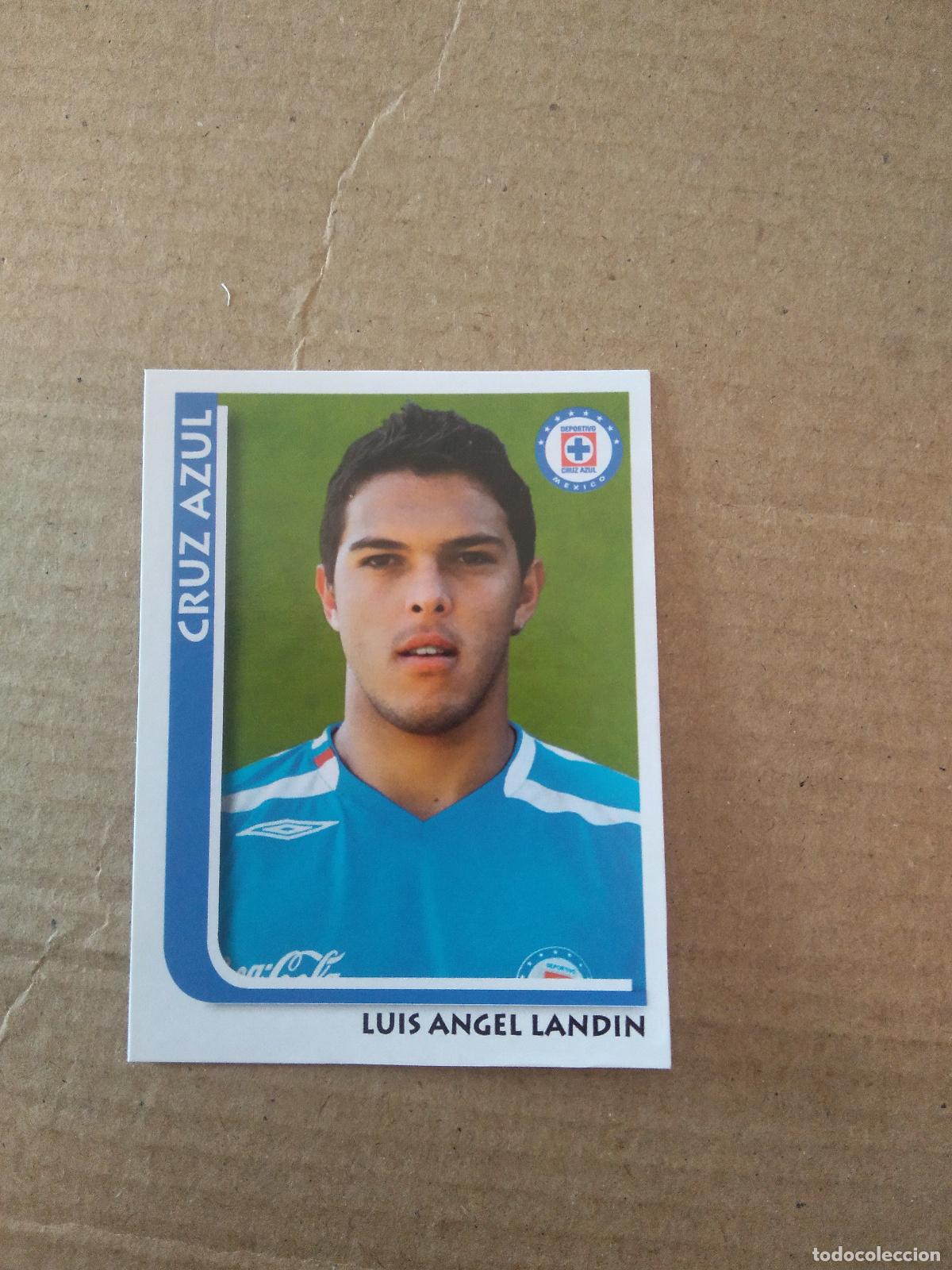 Cromos de f&uacute;tbol: LUIS ANGEL LANDIN CRUZ AZUL CROMO STICKER ESTAMPA PANINI LIGA M&Eacute;XICO F&Uacute;TBOL SUPERFUTBOL 2009
