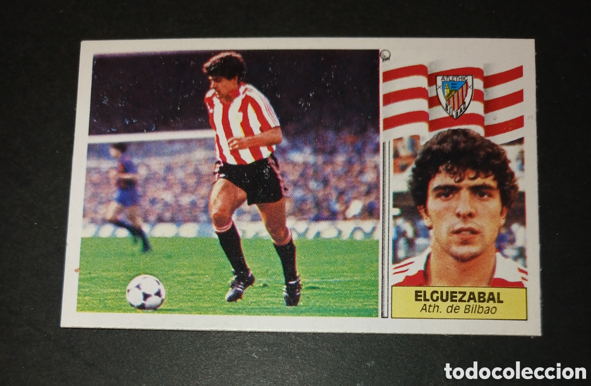 Cromos de f&uacute;tbol: Cromo Elguezabal - Athletic Club de Bilbao - Ediciones Este Liga 1986-1987 (86/87) - Nuevo sin pegar