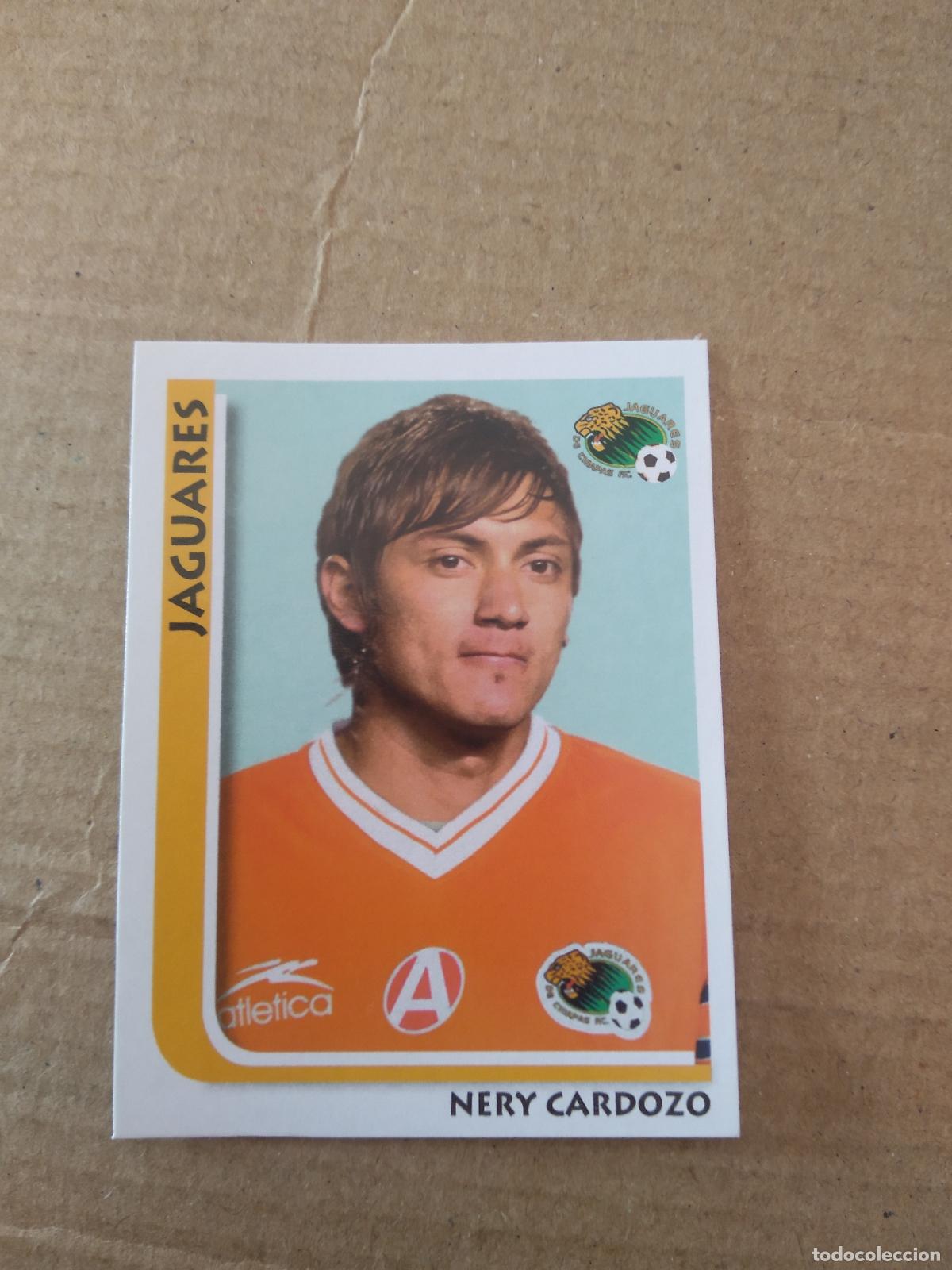 Cromos de f&uacute;tbol: NERY CARDOZO JAGUARES CROMO STICKER ESTAMPA PANINI LIGA M&Eacute;XICO F&Uacute;TBOL SUPERFUTBOL 2009