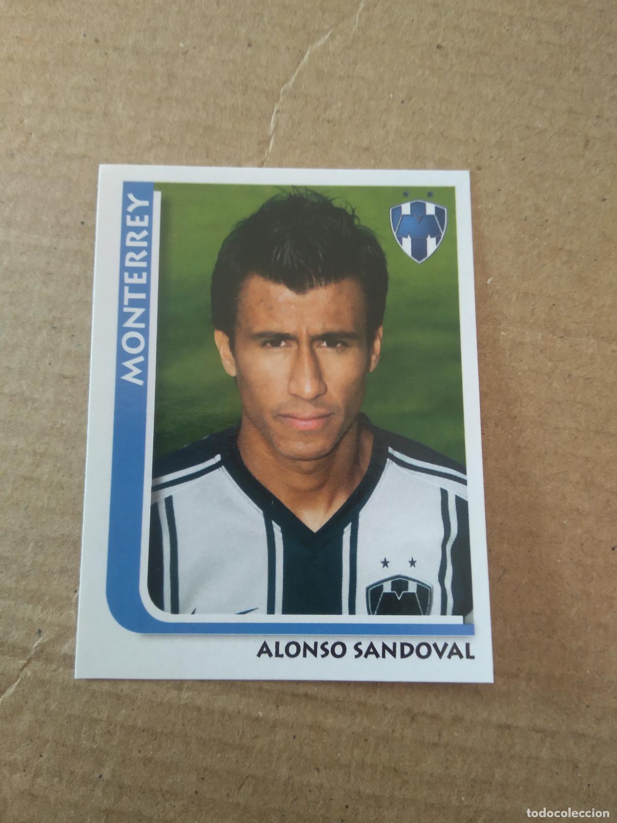 Cromos de f&uacute;tbol: ALONSO SANDOVAL MONTERREY CROMO STICKER ESTAMPA PANINI LIGA M&Eacute;XICO F&Uacute;TBOL SUPERFUTBOL 2009