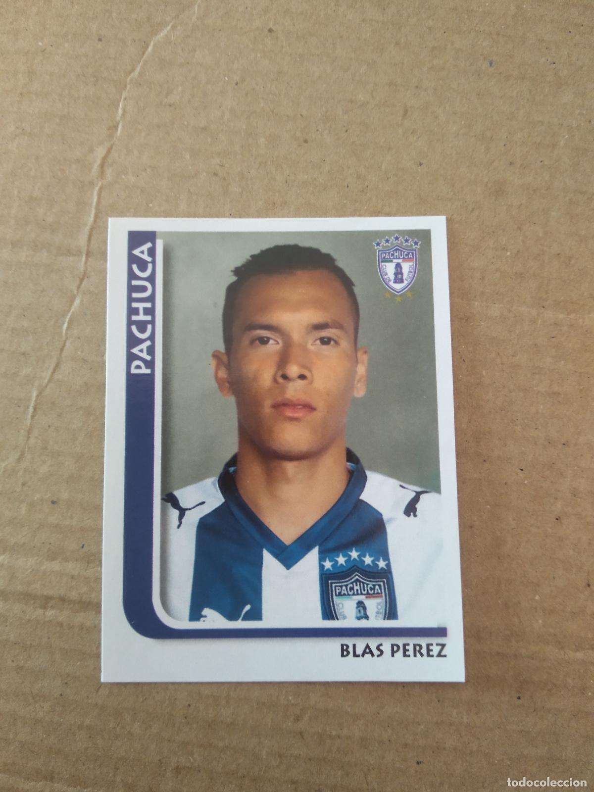Cromos de f&uacute;tbol: BLAS PEREZ PACHUCA CROMO STICKER ESTAMPA PANINI LIGA M&Eacute;XICO F&Uacute;TBOL SUPERFUTBOL 2009