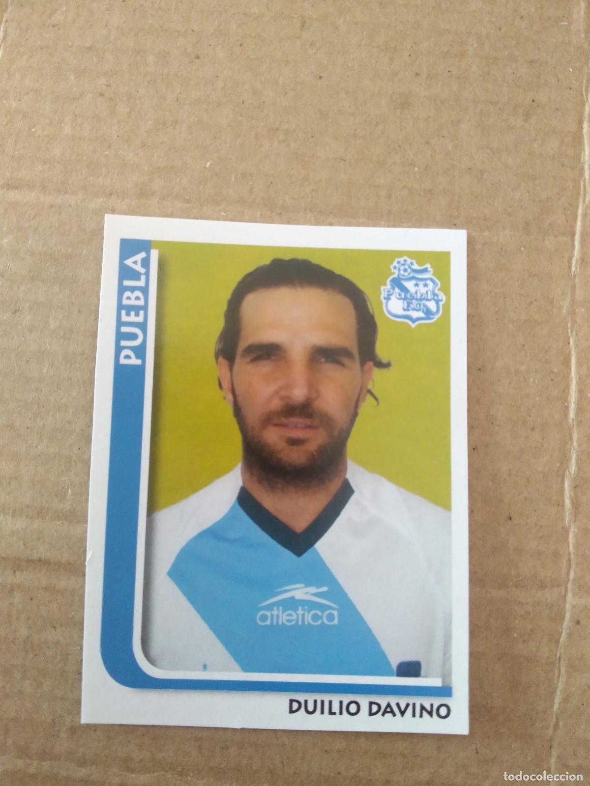 Cromos de f&uacute;tbol: DUILIO DAVINO PUEBLA CROMO STICKER ESTAMPA PANINI LIGA M&Eacute;XICO F&Uacute;TBOL SUPERFUTBOL 2009