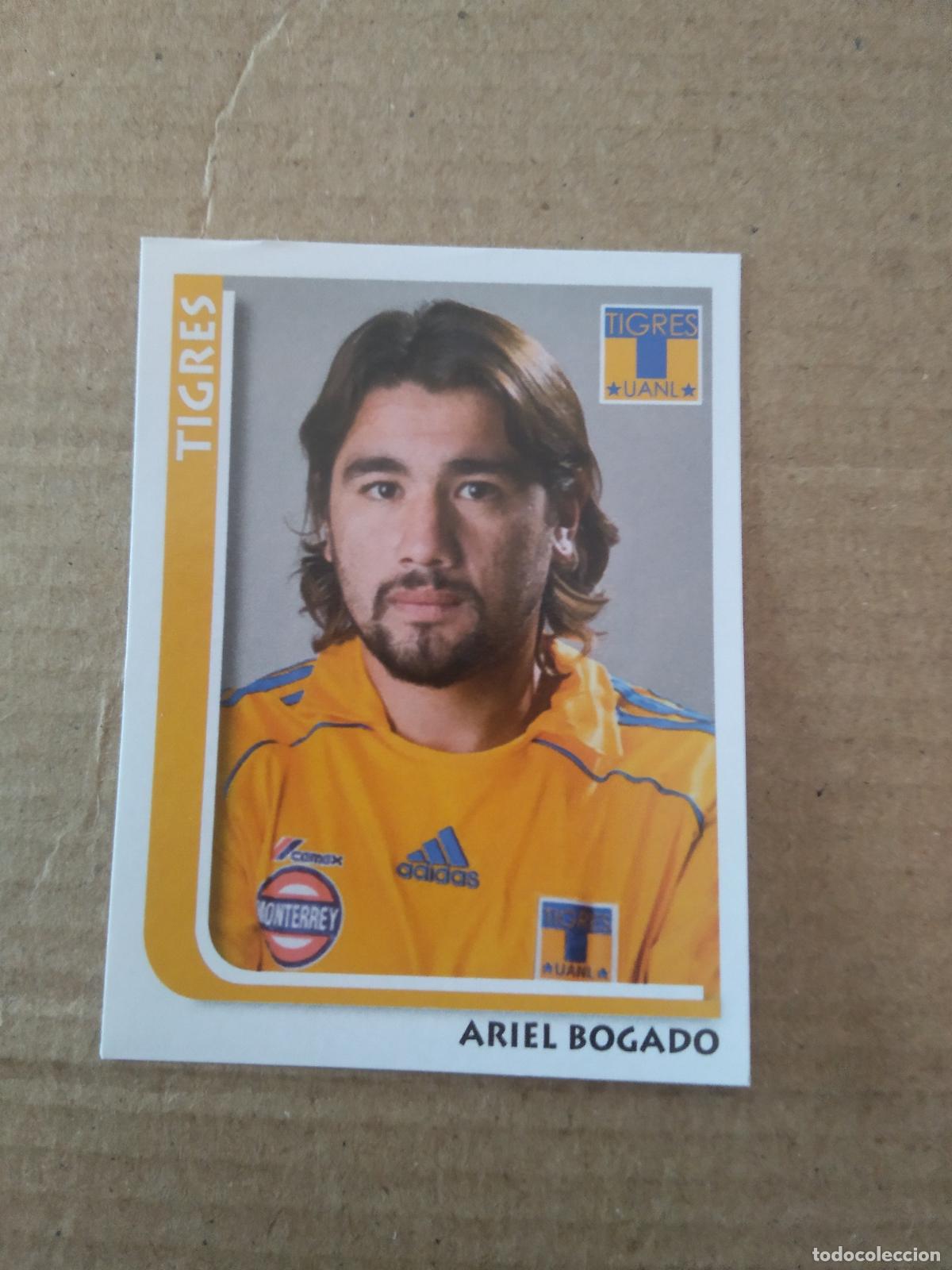 Cromos de f&uacute;tbol: ARIEL BOGADO TIGRES CROMO STICKER ESTAMPA PANINI LIGA M&Eacute;XICO F&Uacute;TBOL SUPERFUTBOL 2009
