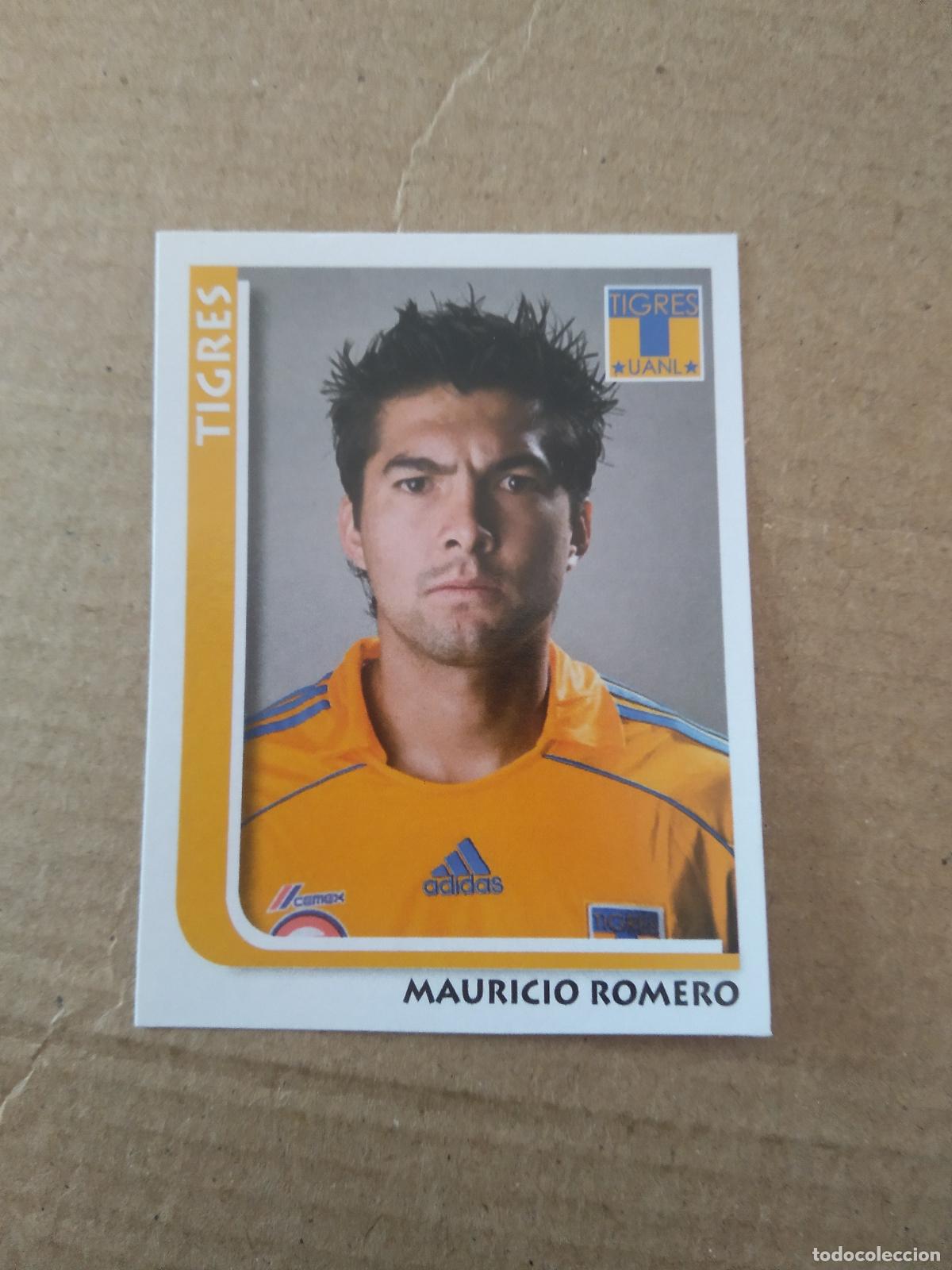 Cromos de f&uacute;tbol: MAURICIO ROMERO TIGRES CROMO STICKER ESTAMPA PANINI LIGA M&Eacute;XICO F&Uacute;TBOL SUPERFUTBOL 2009