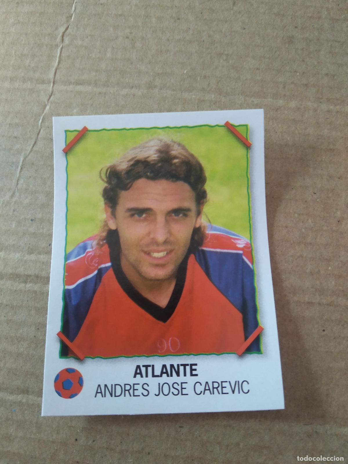 Cromos de f&uacute;tbol: ANDRES JOSE CAREVIC atlante CROMO PANINI LIGA M&Eacute;XICO F&Uacute;TBOL SUPERFUTBOL SUPER FUTBOL 2007