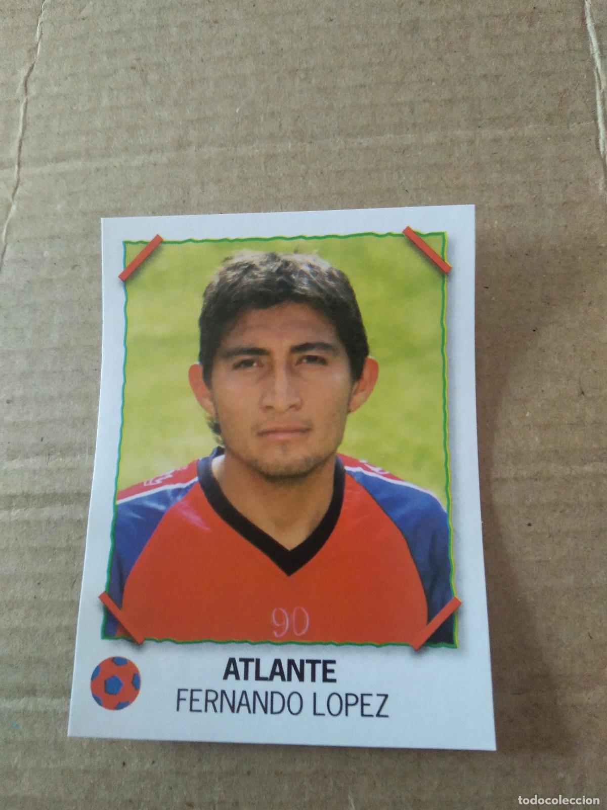 Cromos de f&uacute;tbol: FERNANDO LOPEZ atlante CROMO PANINI LIGA M&Eacute;XICO F&Uacute;TBOL SUPERFUTBOL SUPER FUTBOL 2007