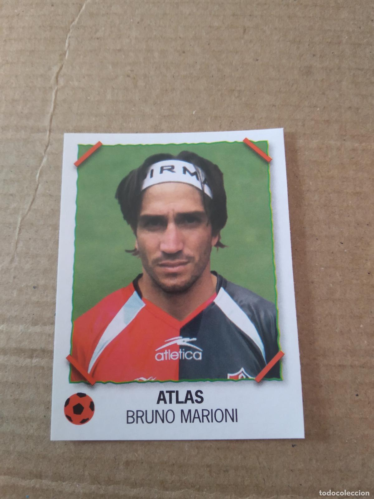 Cromos de f&uacute;tbol: BRUNO MARIONI ATLAS CROMO PANINI LIGA M&Eacute;XICO F&Uacute;TBOL SUPERFUTBOL SUPER FUTBOL 2007