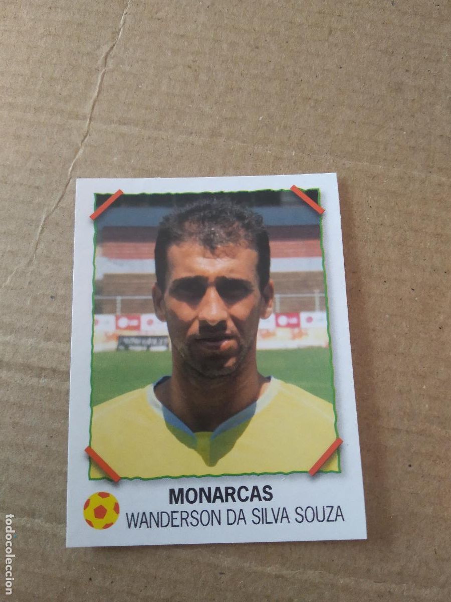 Cromos de f&uacute;tbol: WANDERSON DA SILVA SOUZA MONARCAS CROMO PANINI LIGA M&Eacute;XICO F&Uacute;TBOL SUPERFUTBOL SUPER FUTBOL 2007