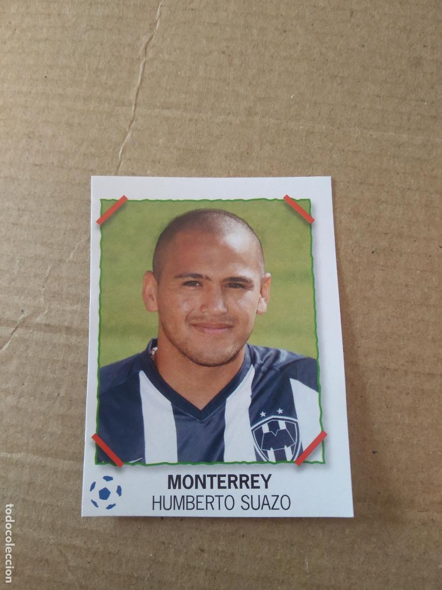 Cromos de f&uacute;tbol: humberto suazo MONTERREY CROMO PANINI LIGA M&Eacute;XICO F&Uacute;TBOL SUPERFUTBOL SUPER FUTBOL 2007