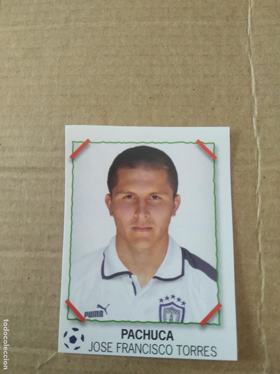 Cromos de f&uacute;tbol: JOSE FRANCISCO TORRES PACHUCA CROMO PANINI LIGA M&Eacute;XICO F&Uacute;TBOL SUPERFUTBOL SUPER FUTBOL 2007