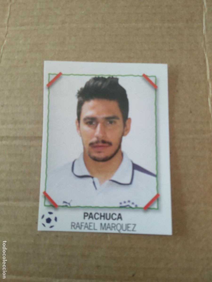Cromos de f&uacute;tbol: RAFAEL MARQUEZ PACHUCA CROMO PANINI LIGA M&Eacute;XICO F&Uacute;TBOL SUPERFUTBOL SUPER FUTBOL 2007