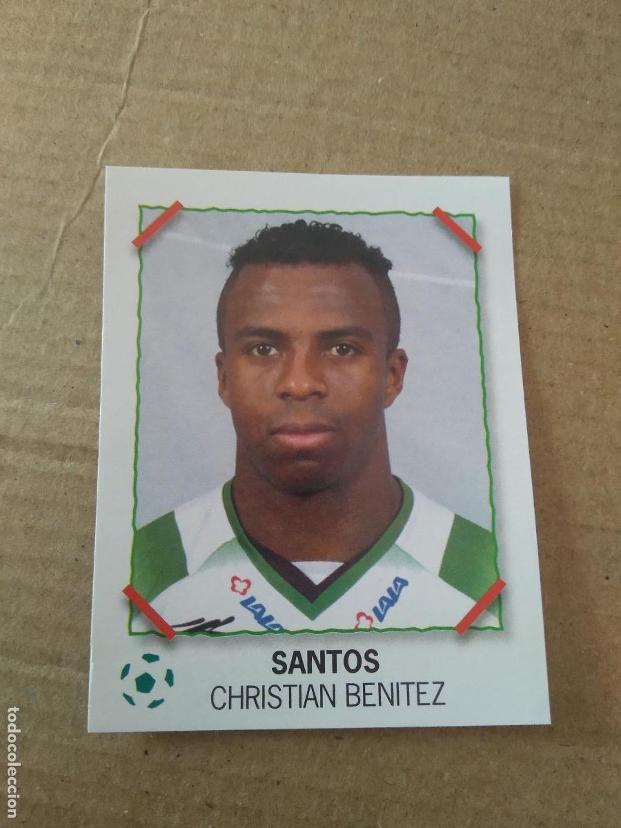 Cromos de f&uacute;tbol: CHRISTIAN BENITEZ SANTOS CROMO PANINI LIGA M&Eacute;XICO F&Uacute;TBOL SUPERFUTBOL SUPER FUTBOL 2007
