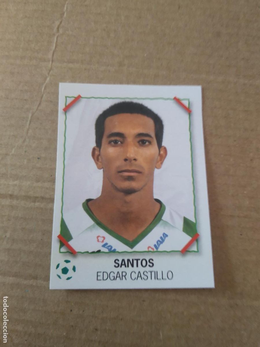 Cromos de f&uacute;tbol: EDGAR CASTILLO SANTOS CROMO PANINI LIGA M&Eacute;XICO F&Uacute;TBOL SUPERFUTBOL SUPER FUTBOL 2007