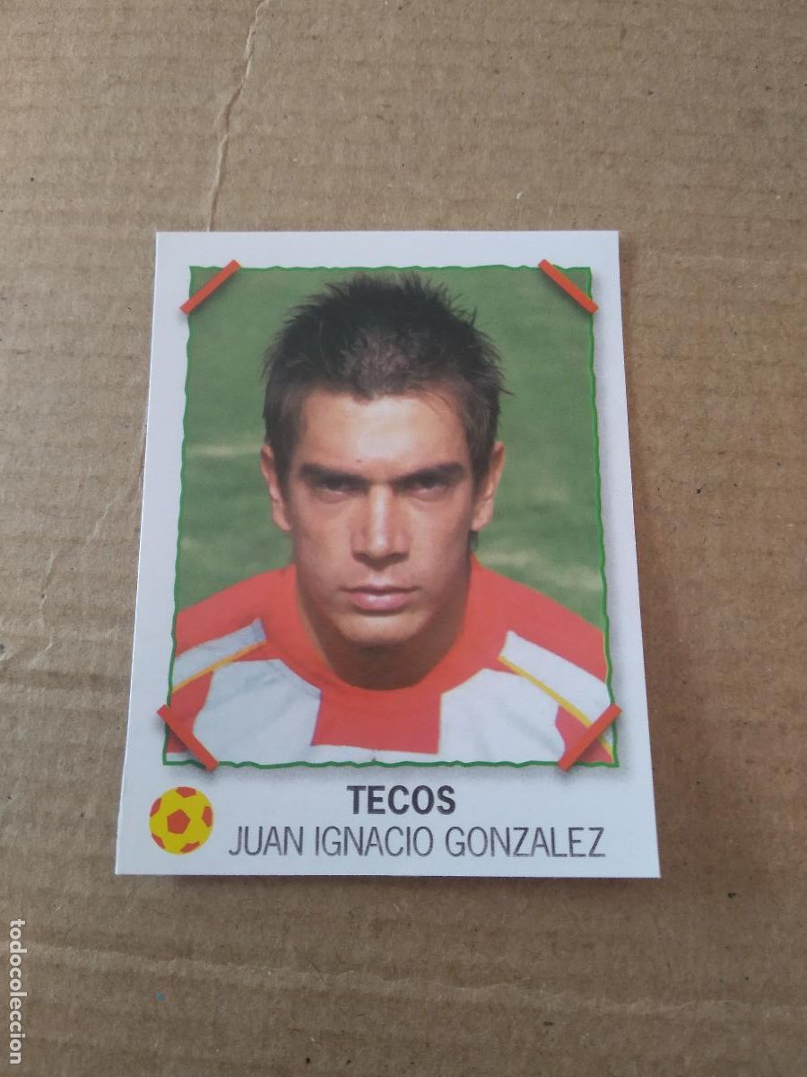 Cromos de f&uacute;tbol: JUAN IGNACIO GONZALEZ TECOS CROMO PANINI LIGA M&Eacute;XICO F&Uacute;TBOL SUPERFUTBOL SUPER FUTBOL 2007