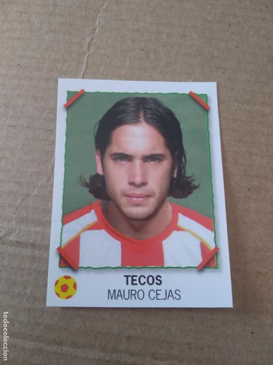 Cromos de f&uacute;tbol: MAURO CEJAS TECOS CROMO PANINI LIGA M&Eacute;XICO F&Uacute;TBOL SUPERFUTBOL SUPER FUTBOL 2007