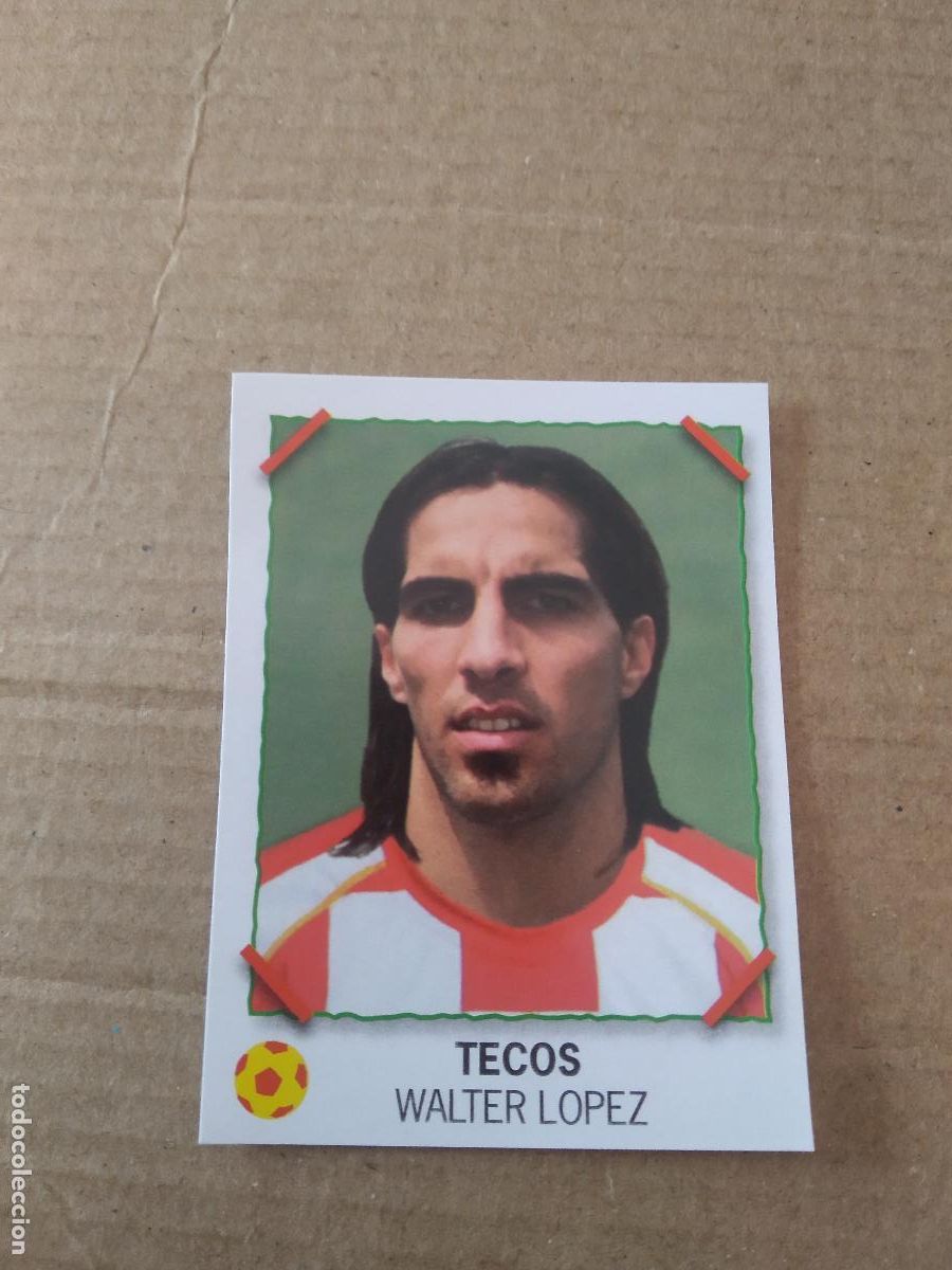 Cromos de f&uacute;tbol: WALTER LOPEZ TECOS CROMO PANINI LIGA M&Eacute;XICO F&Uacute;TBOL SUPERFUTBOL SUPER FUTBOL 2007