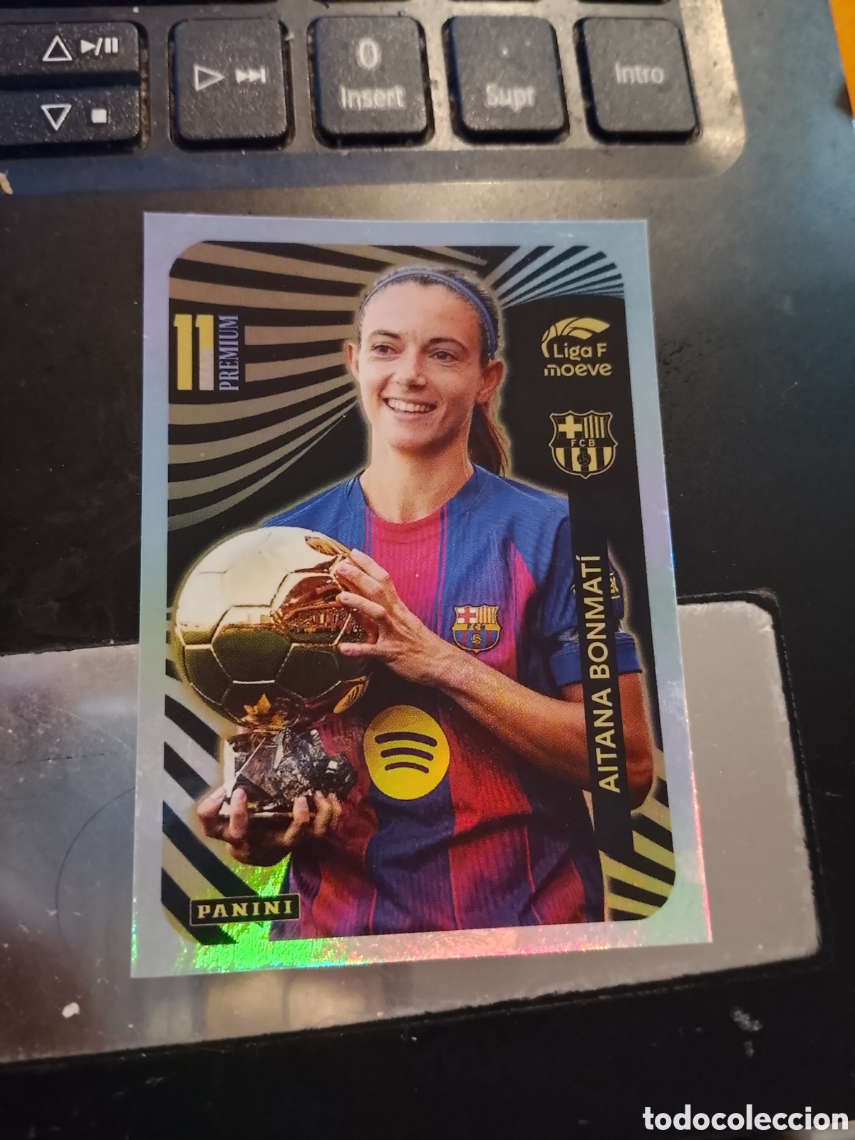 Cromos de f&uacute;tbol: AITANA BONMATI PREMIUM BARCELONA BAR&Ccedil;A CROMO FUTBOL PANINI LIGA FEMENINO 2025-2026 LIGA F 25-26