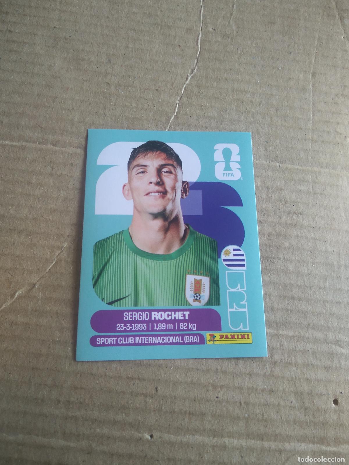 Cromos de f&uacute;tbol: URU 2 SERGIO ROCHET URUGUAY CROMO FUTBOL PANINI MUNDIAL 2026 WORLD CUP COPA DEL MUNDO