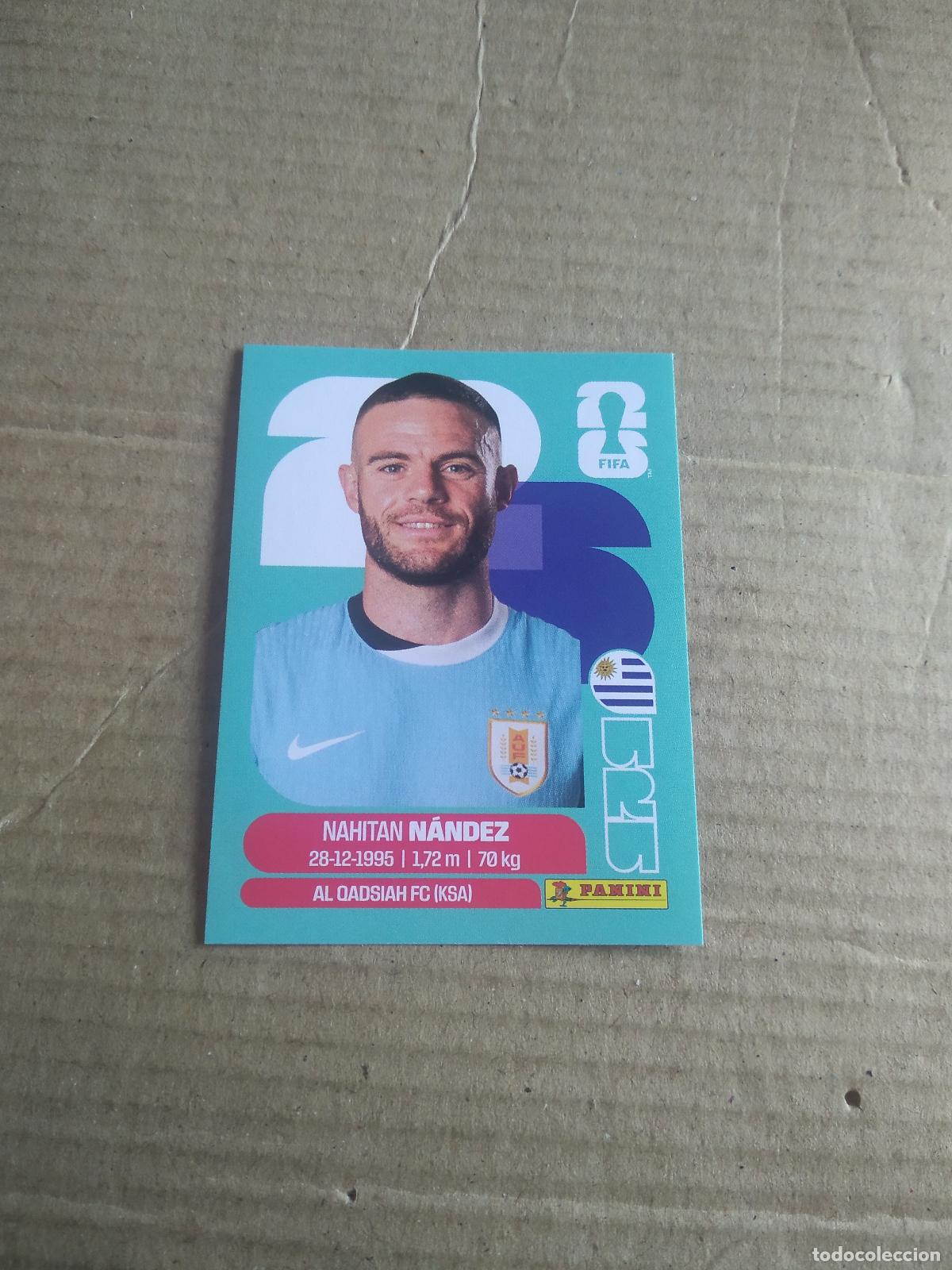 Cromos de Futebol: URU 9 NAHITAN NANDEZ URUGUAY CROMO FUTBOL PANINI MUNDIAL 2026 WORLD CUP COPA DEL MUNDO