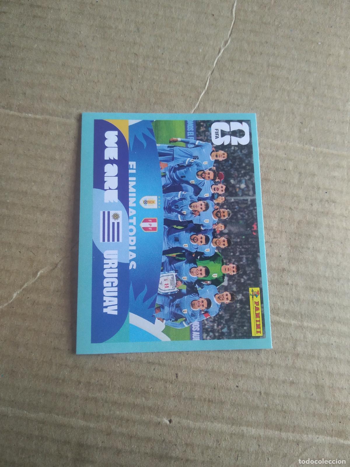 Cromos de f&uacute;tbol: URU 13 EQUIPO PLANTILLA URUGUAY CROMO FUTBOL PANINI MUNDIAL 2026 WORLD CUP COPA DEL MUNDO