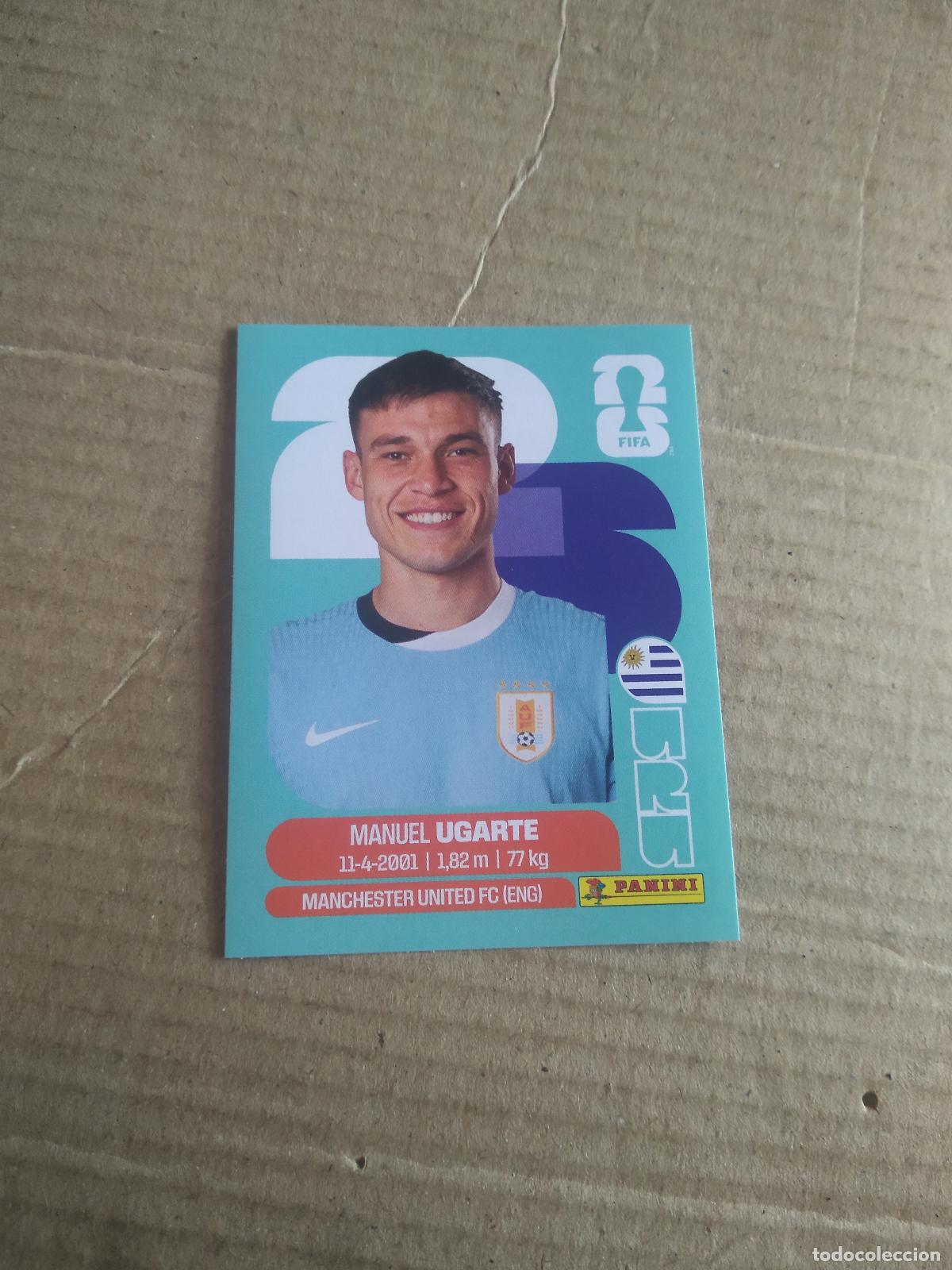 Cromos de f&uacute;tbol: URU 14 MANUEL UGARTE URUGUAY CROMO FUTBOL PANINI MUNDIAL 2026 WORLD CUP COPA DEL MUNDO