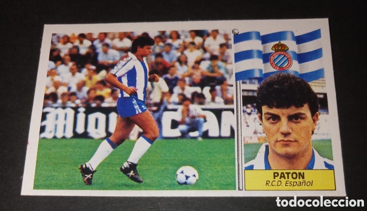 Cromos de f&uacute;tbol: PATON (COLOCA COMPLETO) - RCD ESPA&Ntilde;OL - LIGA ESTE 1986 / 1987 (86/87) - SIN PEGAR