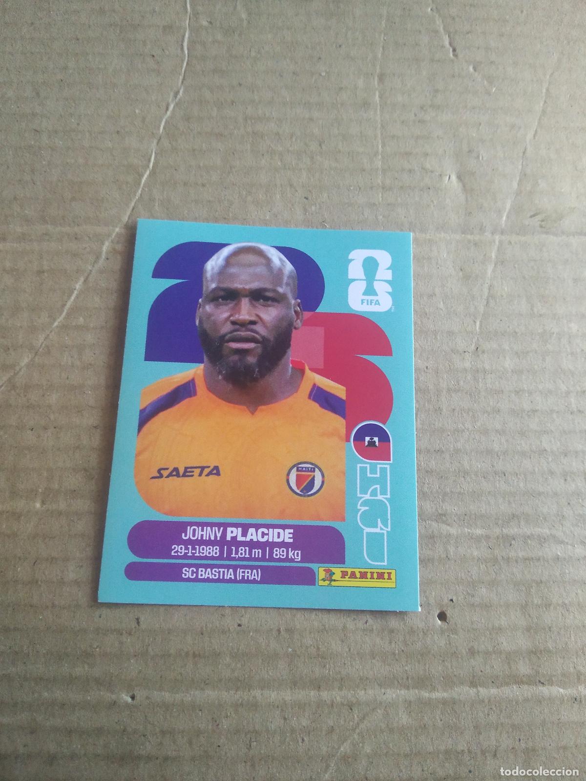 Cromos de f&uacute;tbol: HAI 2 JOHNY PLACIDE HAITI CROMO FUTBOL PANINI MUNDIAL 2026 WORLD CUP COPA DEL MUNDO