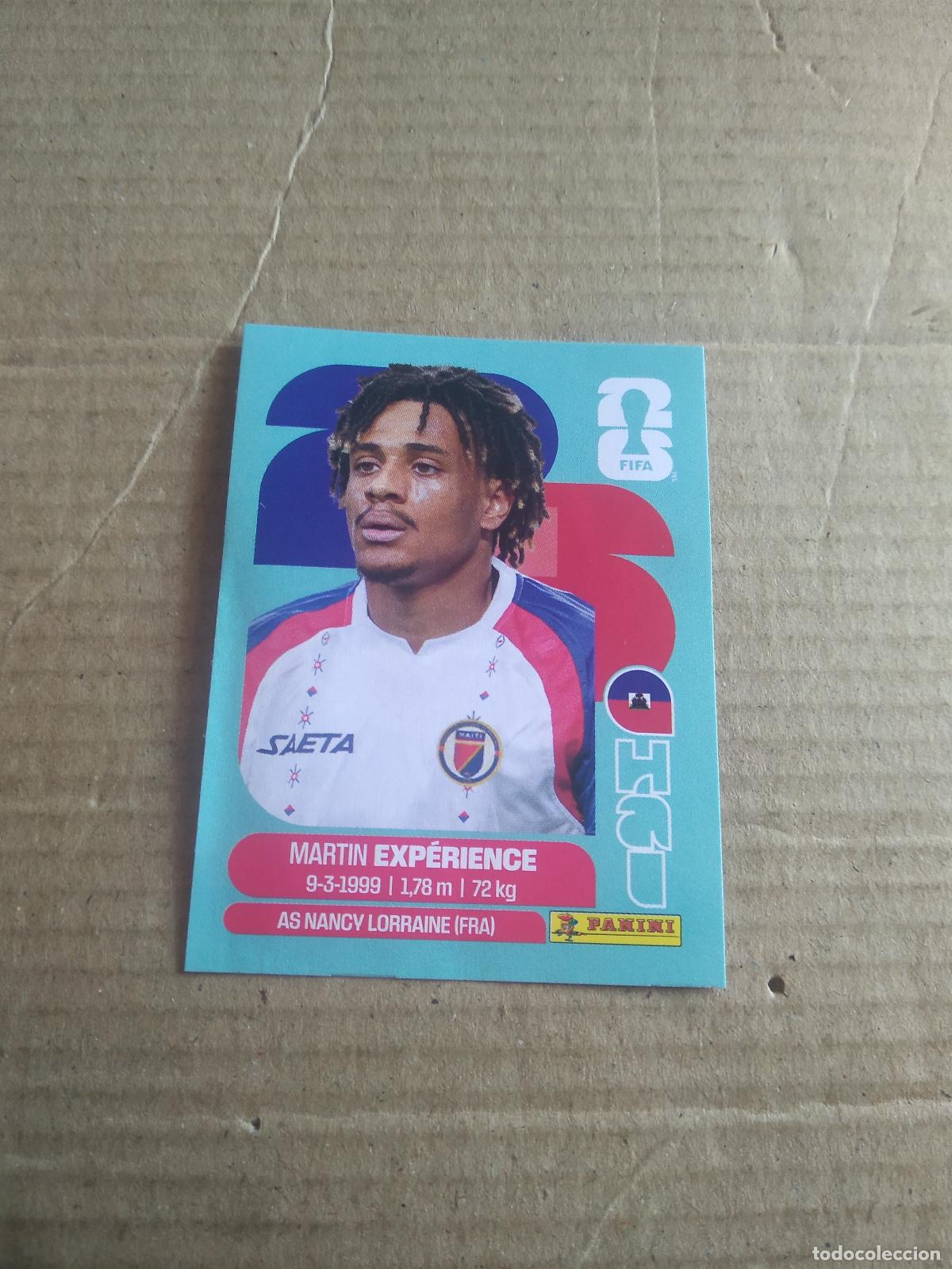 Cromos de f&uacute;tbol: HAI 4 MARTIN EXPERIENCE HAITI CROMO FUTBOL PANINI MUNDIAL 2026 WORLD CUP COPA DEL MUNDO