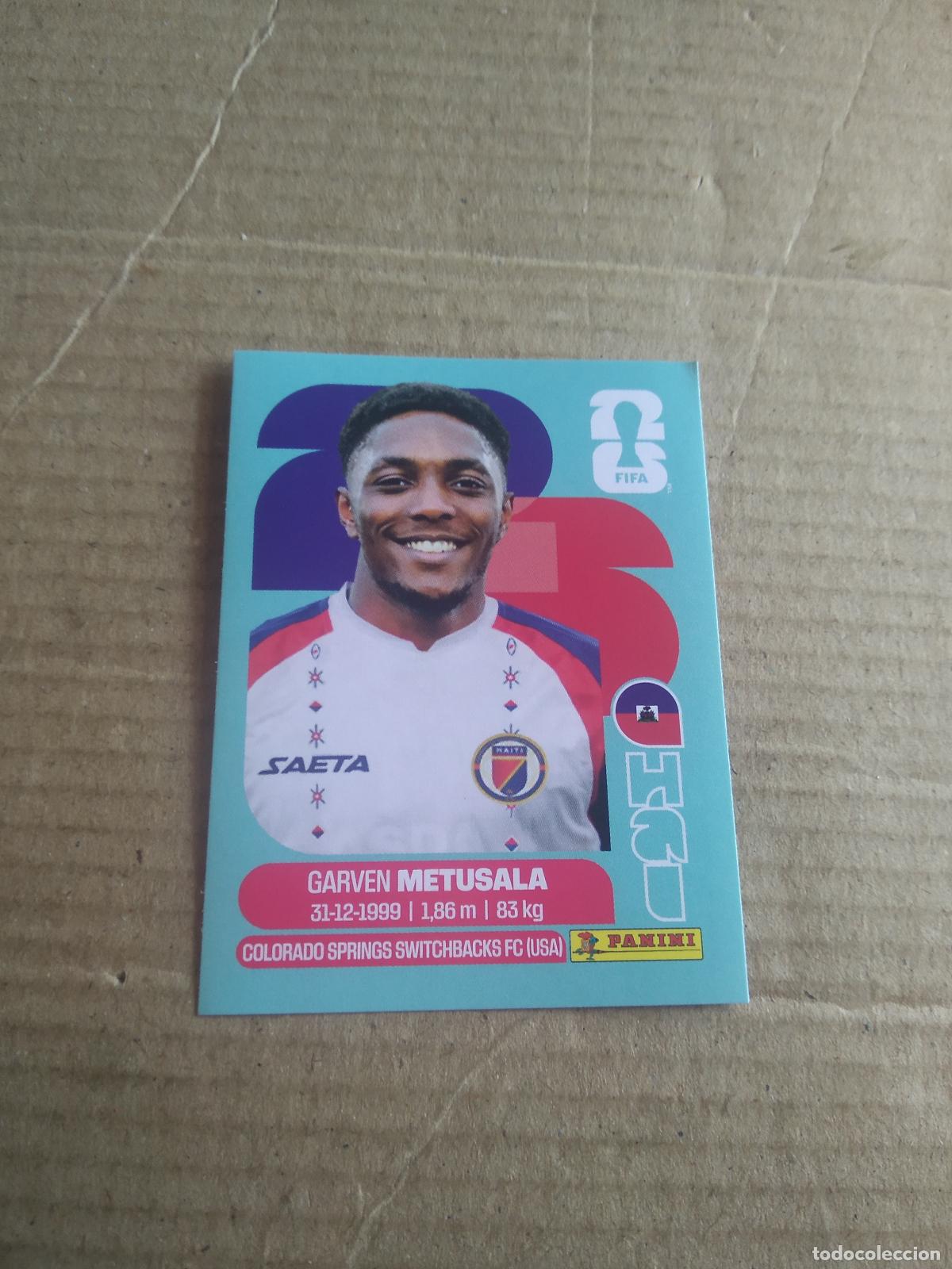 Cromos de f&uacute;tbol: HAI 8 GARVEN METUSALA HAITI CROMO FUTBOL PANINI MUNDIAL 2026 WORLD CUP COPA DEL MUNDO