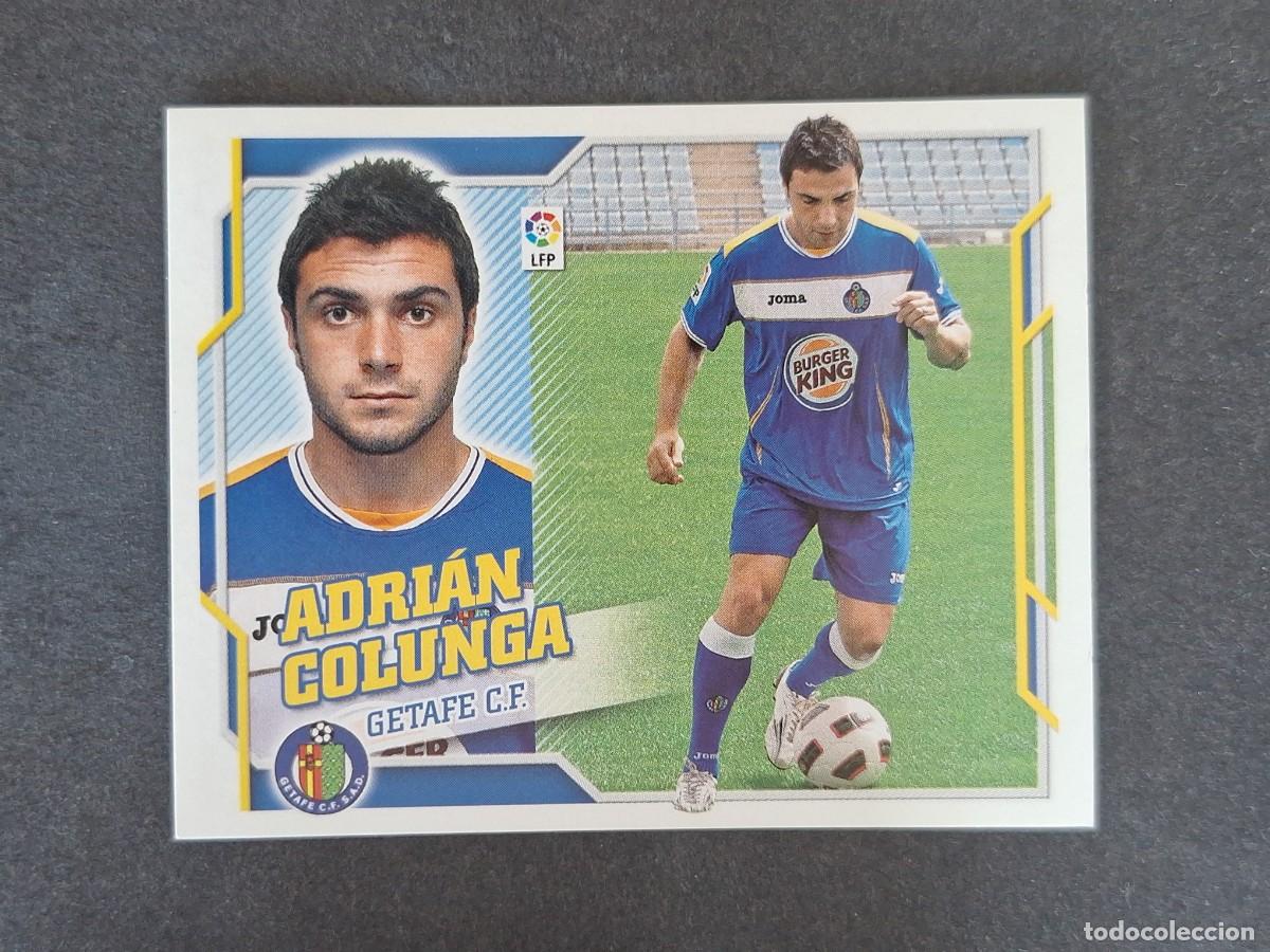 Cromos de f&uacute;tbol: L4 ADRIAN COLUNGA GETAFE C. F. FICHAJE 32 LIGA ESTE 2010 2011 10 11 NUNCA PEGADO SIN PEGAR